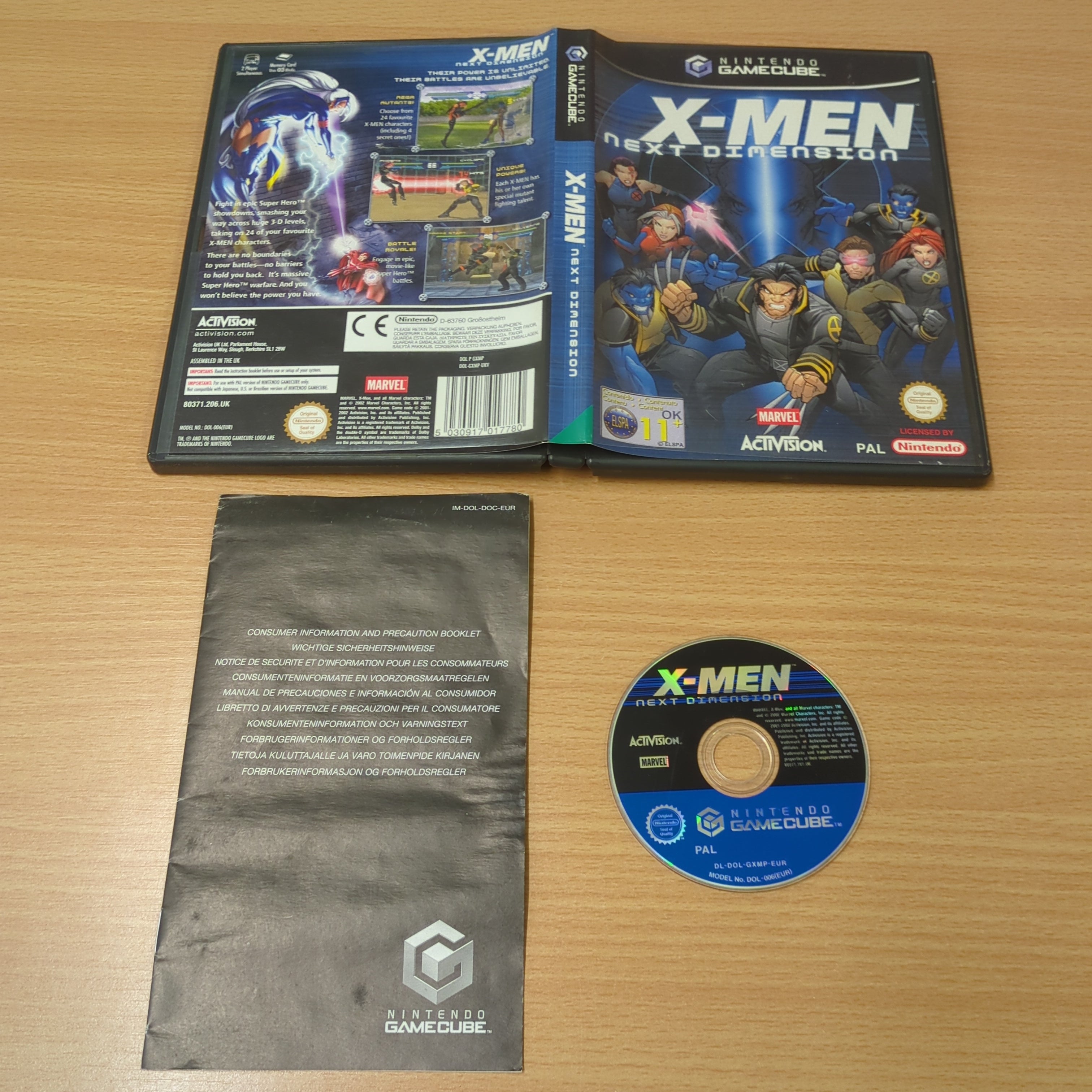X-Men: Next Dimension Nintendo GameCube game X-Men: Next Dimension Nintendo GameCube game